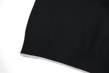 Mon mock neck knitted sweater