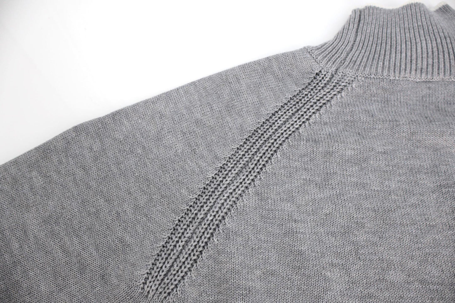 Mon mock neck knitted sweater