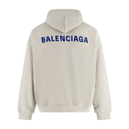 Balen embroidered hoodie jacket