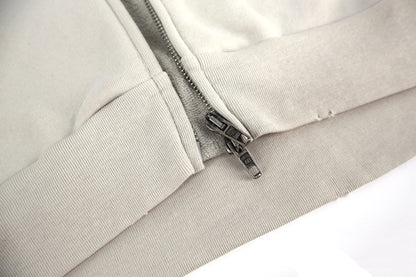 Balen embroidered hoodie jacket