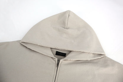 Balen embroidered hoodie jacket