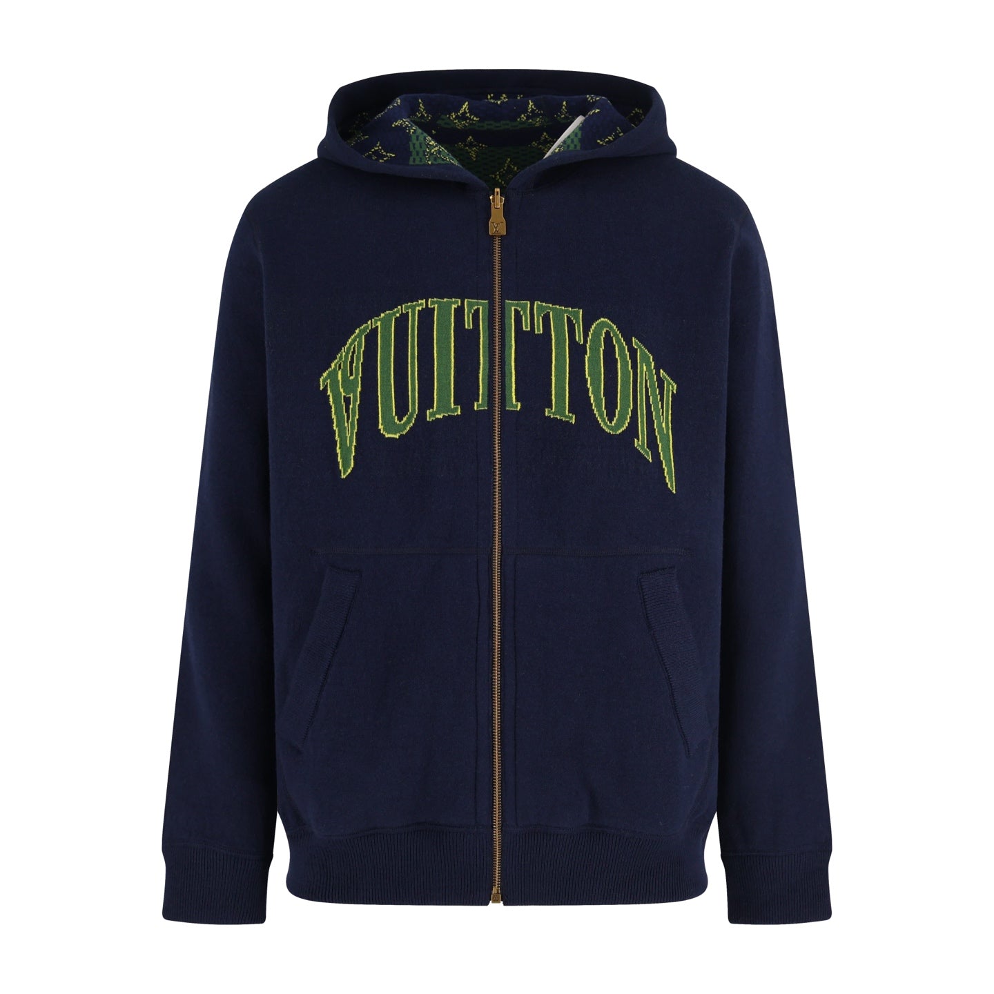 Louis reversible knitted jacket