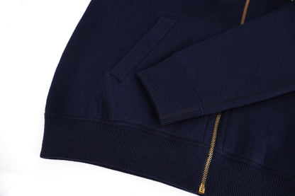 Louis reversible knitted jacket
