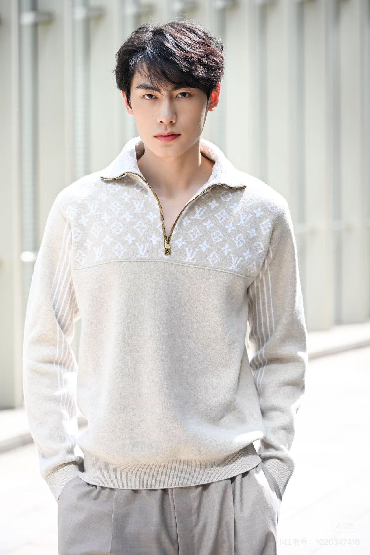 Louis printed sweater