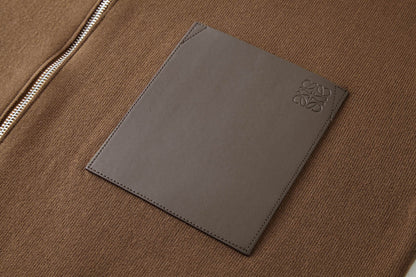 Loe casual full-zip jacket