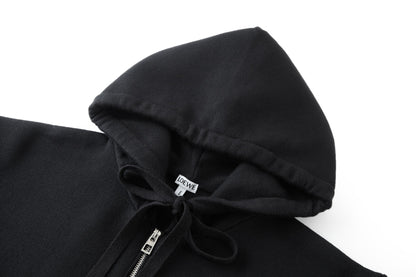 Loe casual full-zip jacket