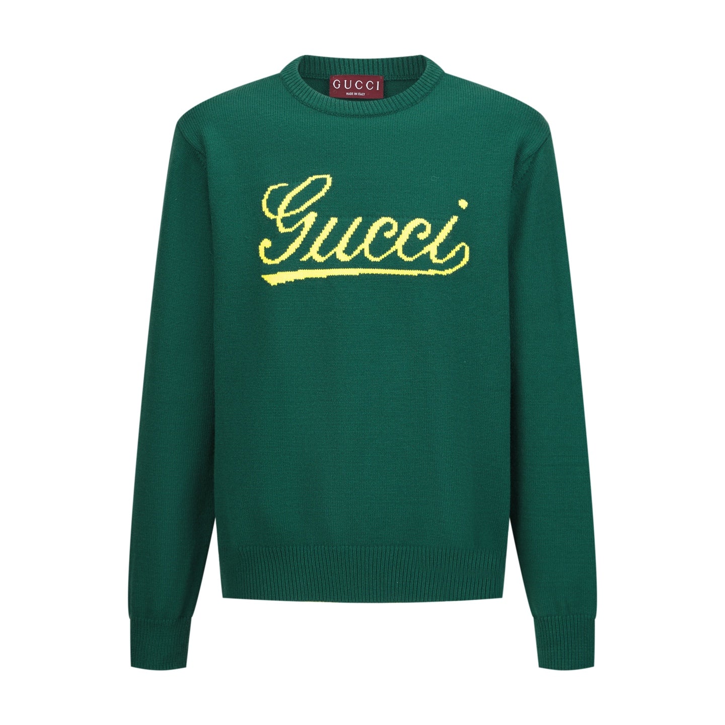 Guc lntarsia knitted sweater
