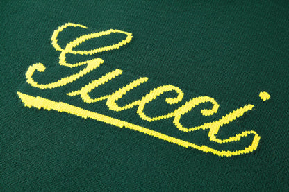 Guc lntarsia knitted sweater