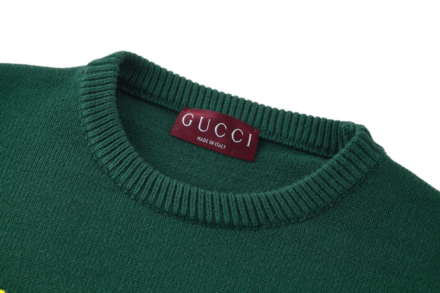 Guc lntarsia knitted sweater