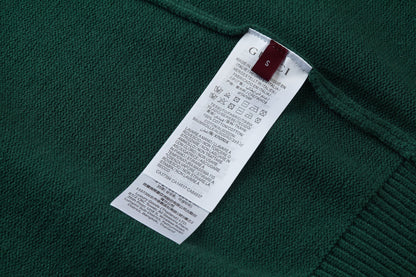 Guc lntarsia knitted sweater