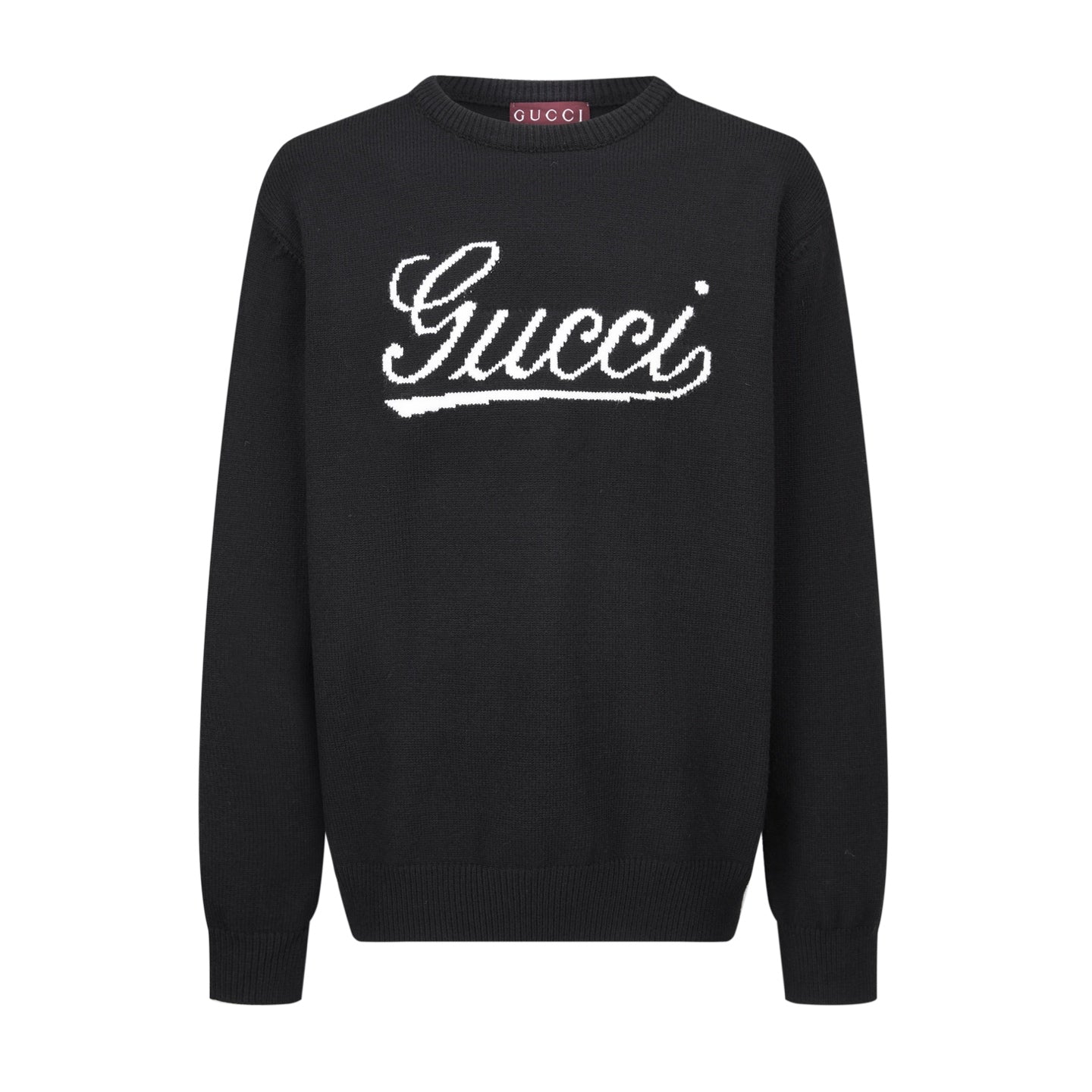 Guc lntarsia knitted sweater