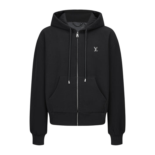 Louis casual full-zip jacket