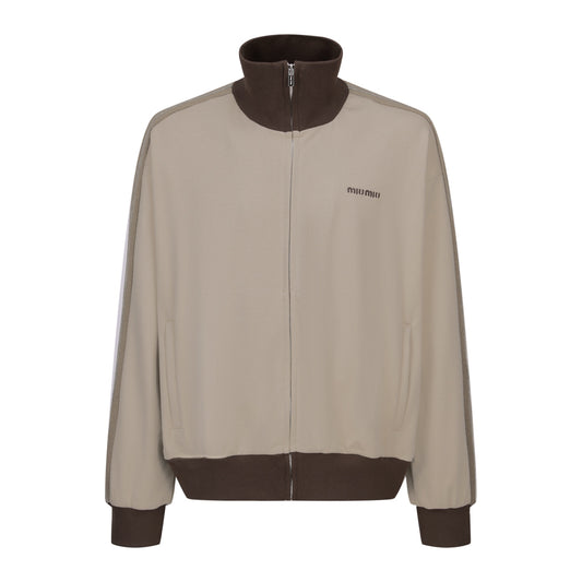 Miu knitted sport jacket