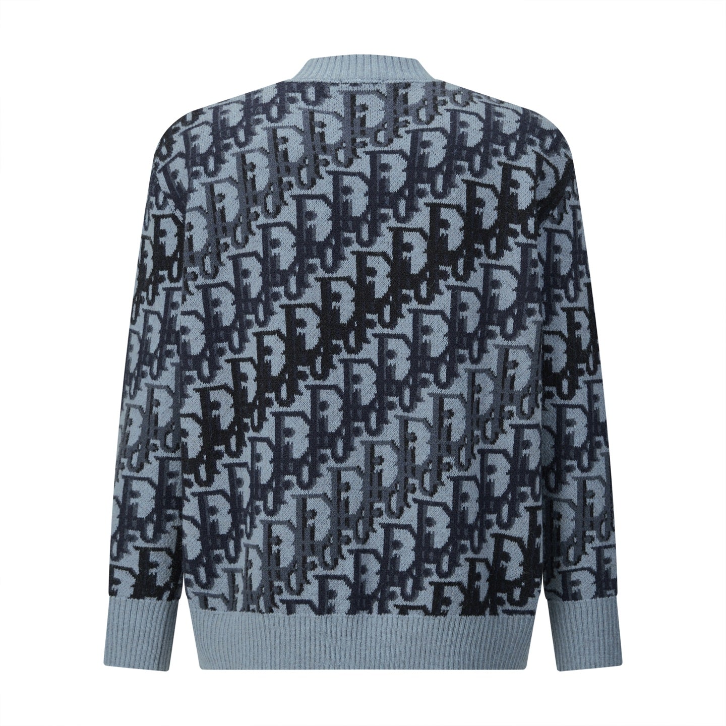 CD jacquard knitted sweater