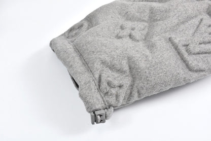 Louis embossed monogram down jacket