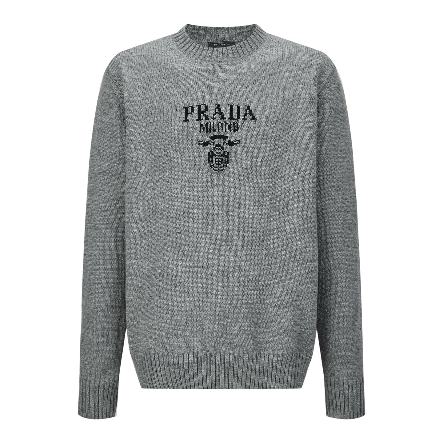 Pra jacquard knitted sweater