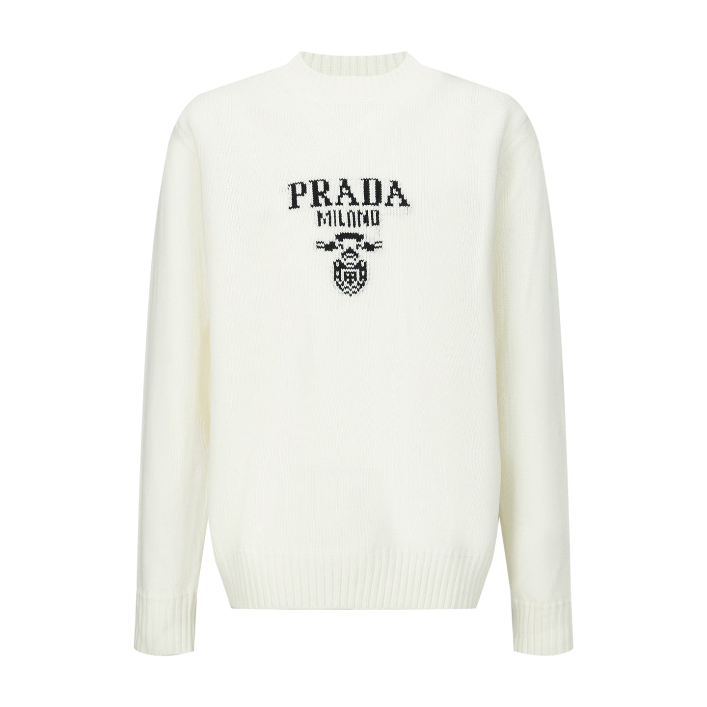 Pra jacquard knitted sweater