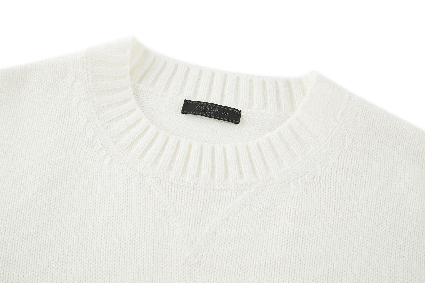 Pra jacquard knitted sweater