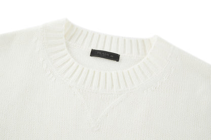 Pra jacquard knitted sweater