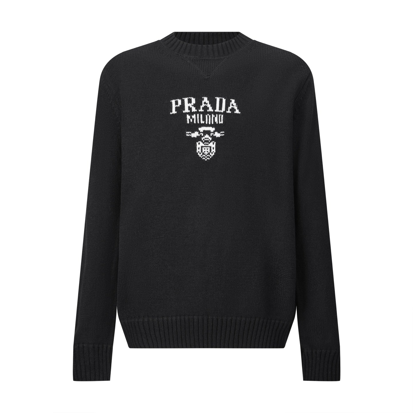 Pra jacquard knitted sweater