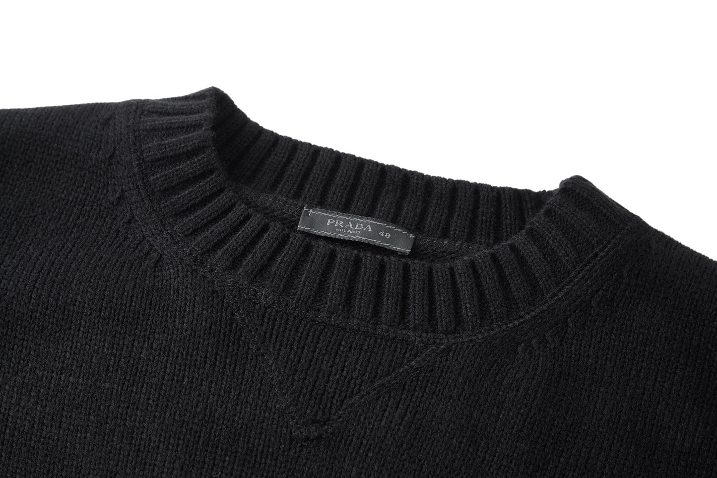 Pra jacquard knitted sweater