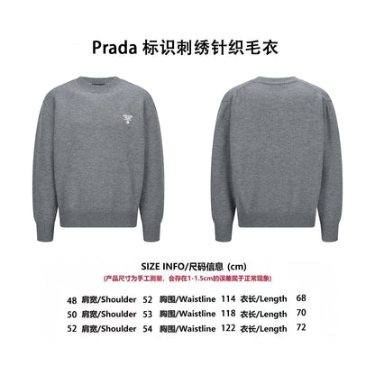 Pra embroidered knitted sweater
