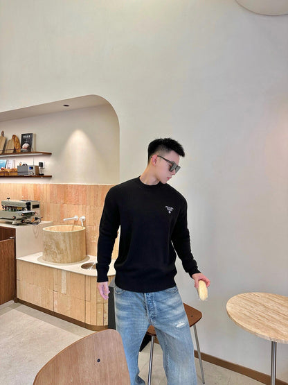 Pra embroidered knitted sweater