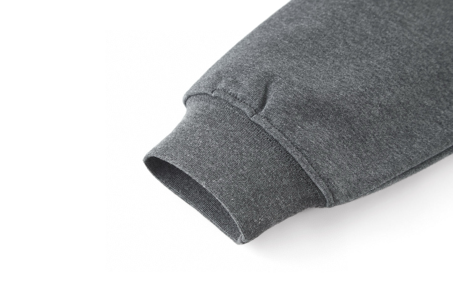 CD stand collar sweatshirt