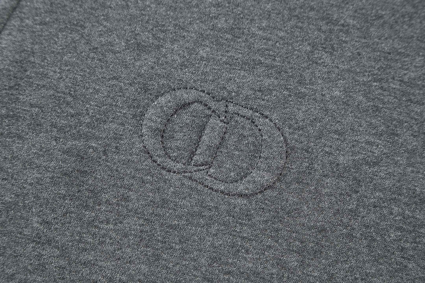 CD stand collar sweatshirt