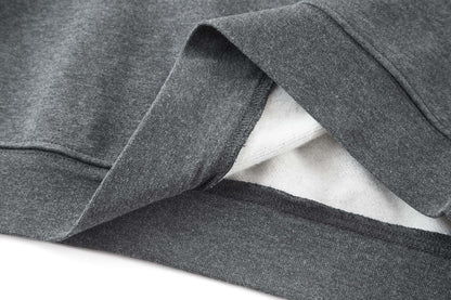 CD stand collar sweatshirt