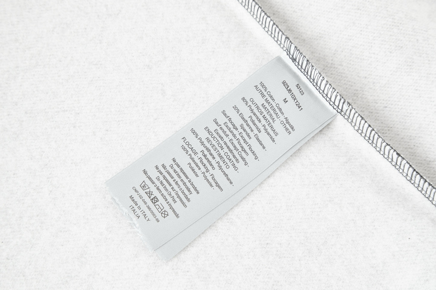 CD stand collar sweatshirt