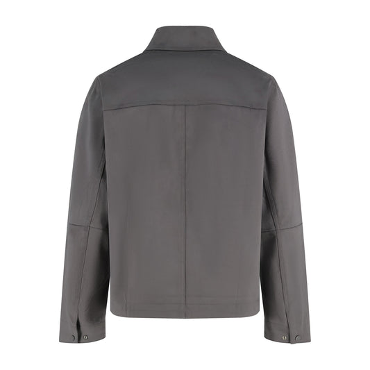 CD suede varsity jacket