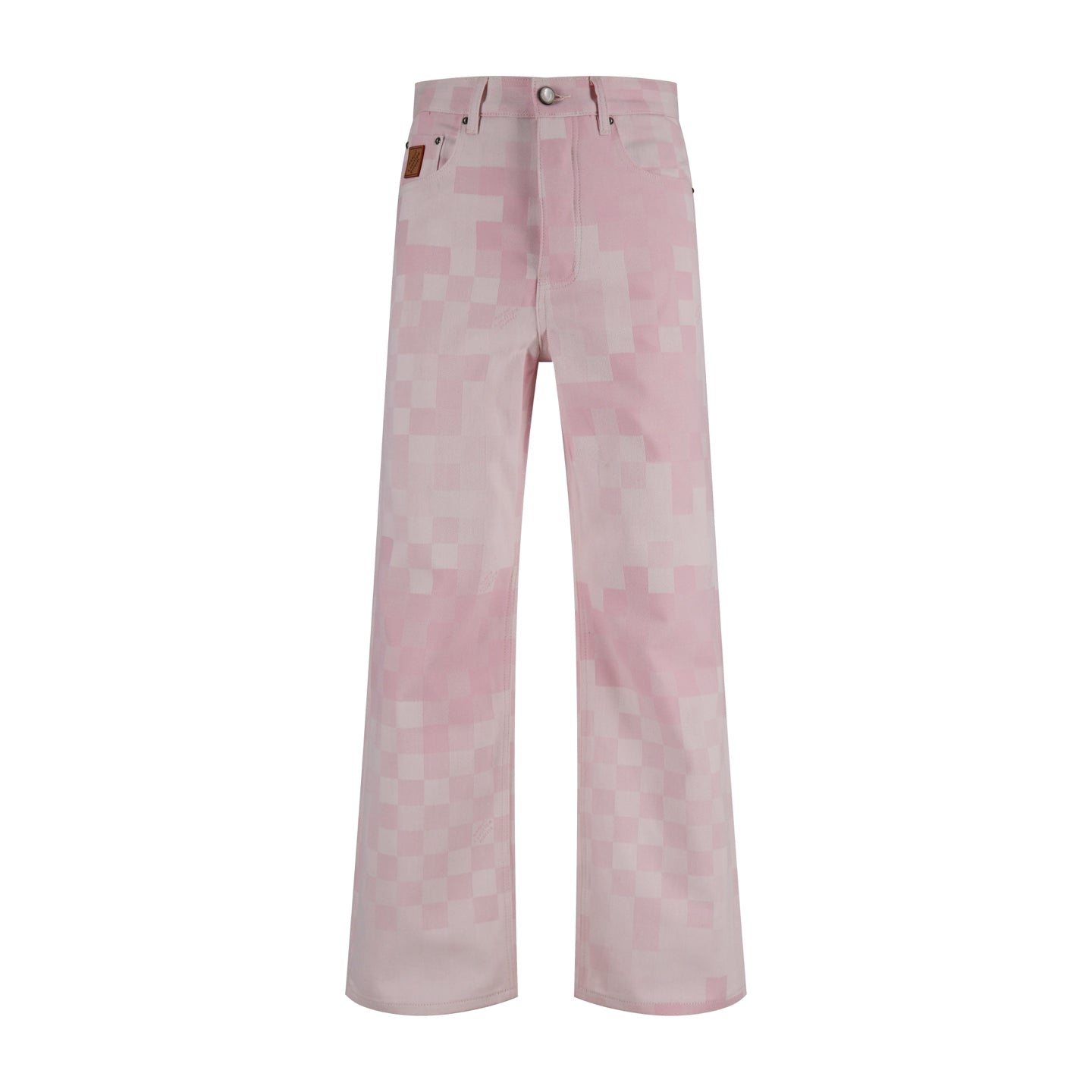 Loui streetwear checkered jeans