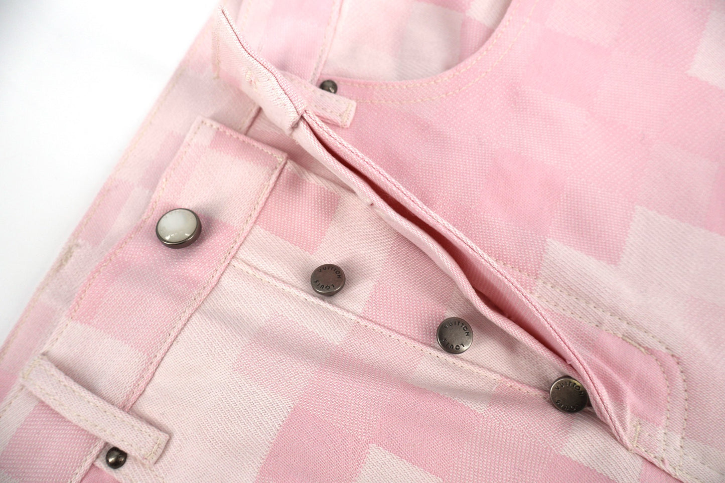 Loui streetwear checkered jeans