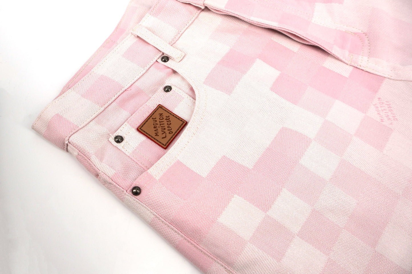 Loui streetwear checkered jeans