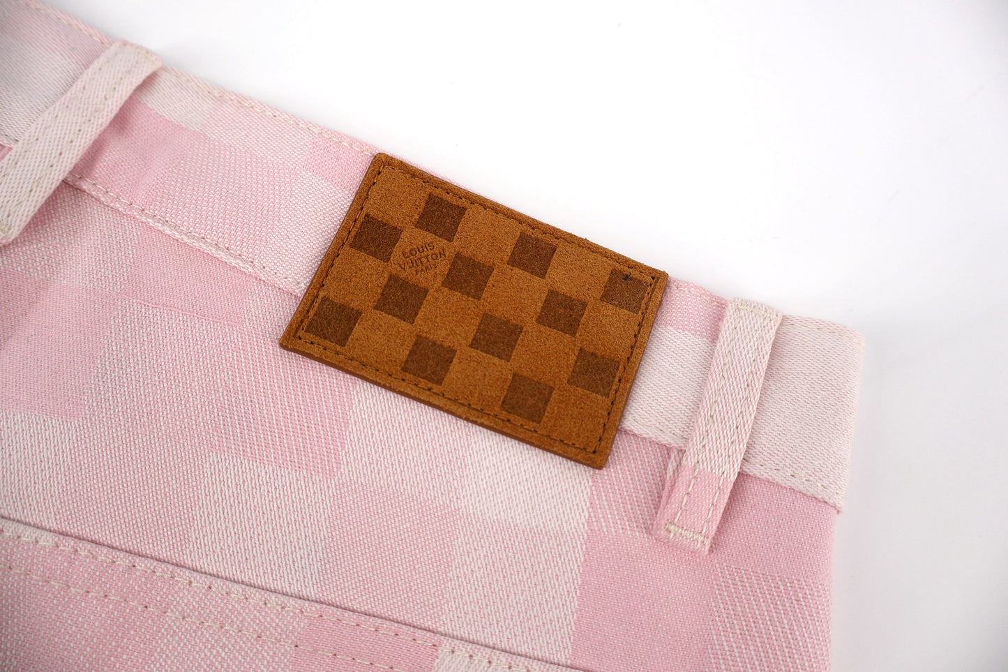 Loui streetwear checkered jeans