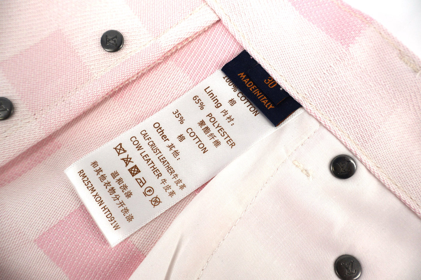 Loui streetwear checkered jeans