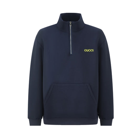Guc half-Zip athletic sweatshirt