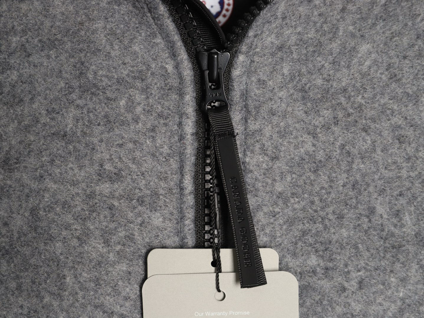 Canada zip-uup knit jacket