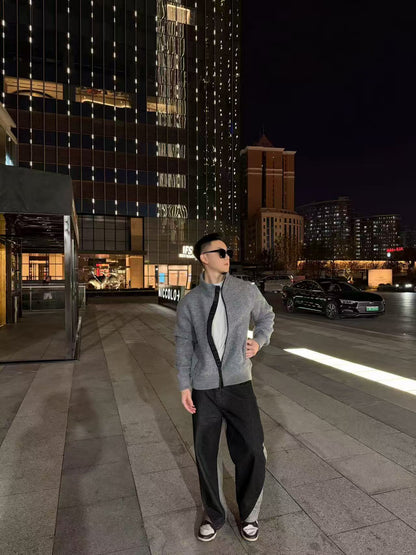 Canada zip-uup knit jacket